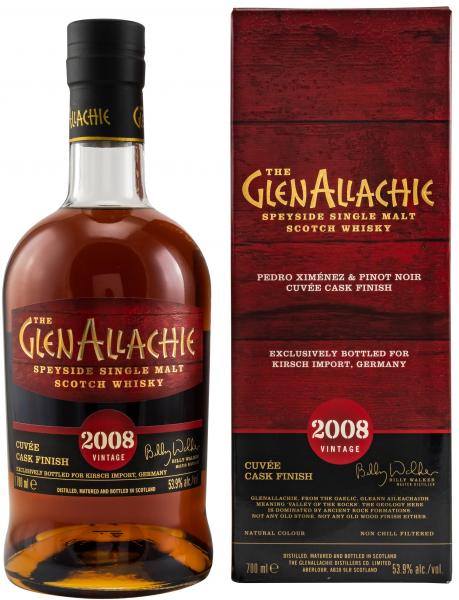 GlenAllachie 12 Jahre 2008-2020 Cuvée Cask Finish 53,9%vol. 0,7l GlenAllachie 12 Jahre 2008-2020 Cuvée Cask Finish 53,9%vol. 0,7l